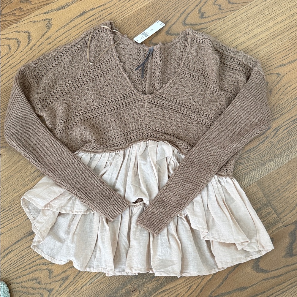 Anthropologie sweater top